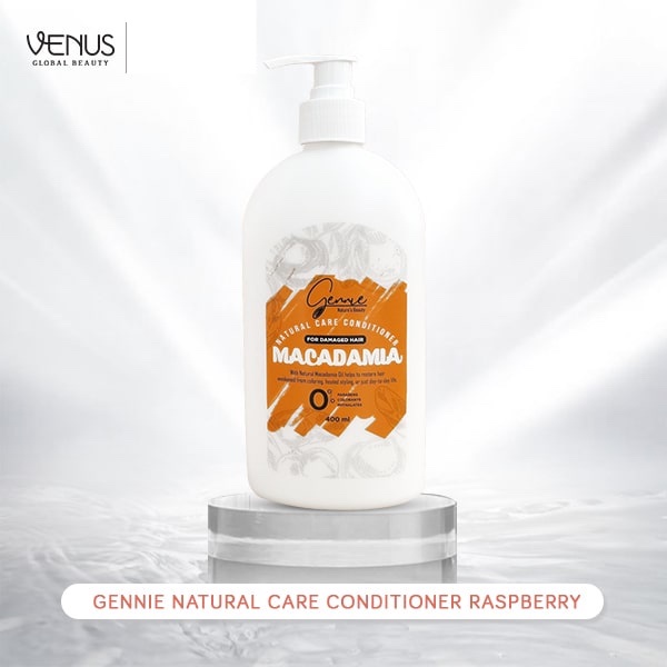 [GIFT DATE 01/2025] Dầu xả Gennie Natural Care dầu hạt Macca danh cho tóc hư tổn 400ml