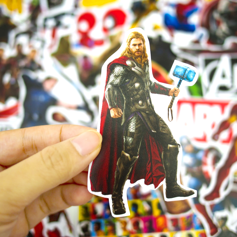 Set 100 Sticker - Marvel