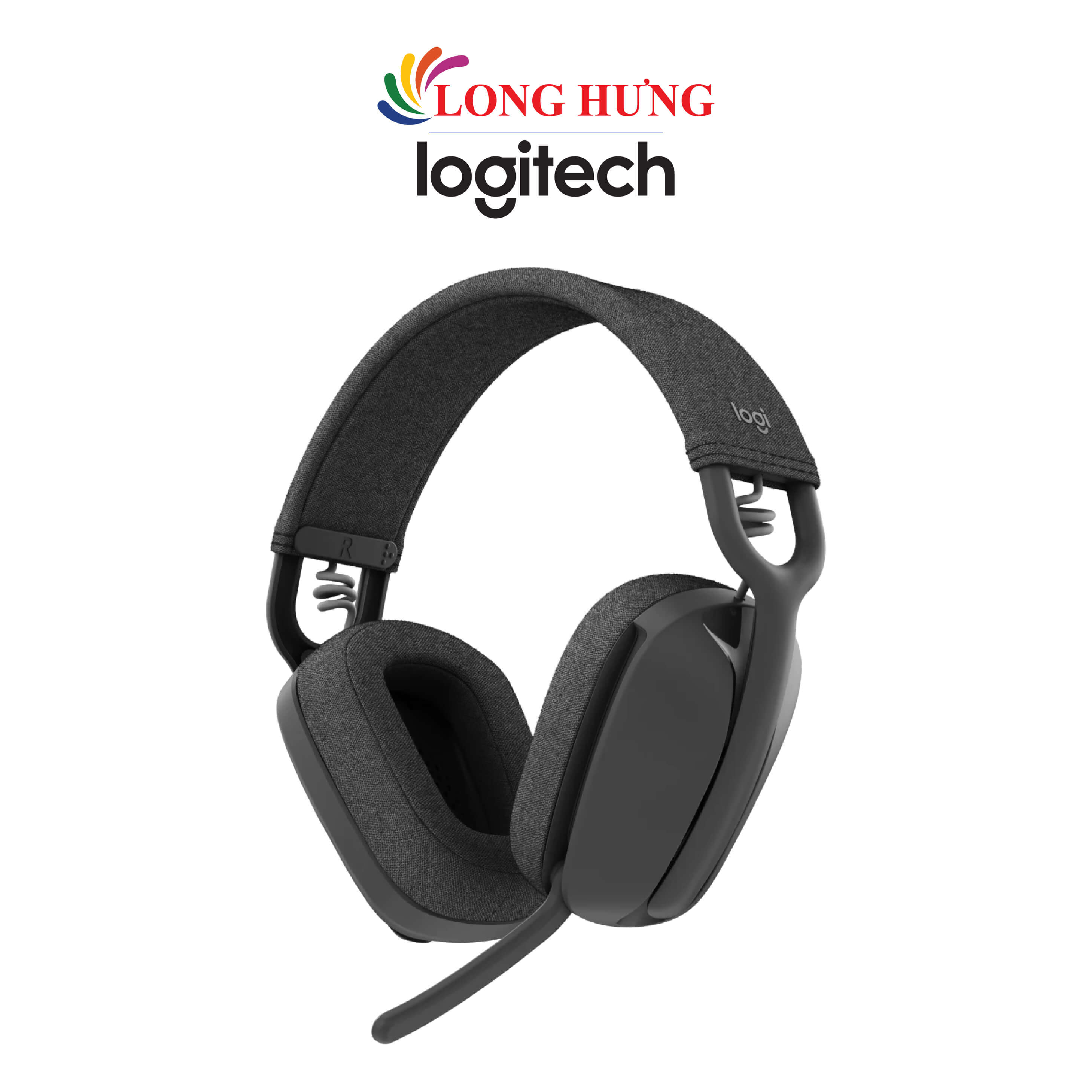 Tai nghe chụp tai không dây Logitech Zone Vibe 100 - Hàng chính hãng