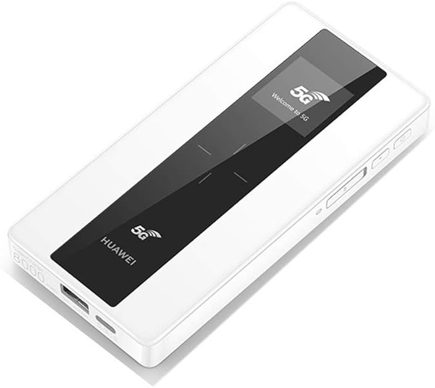 Huawei E6878-370 | Bộ Phát Wi-Fi  Di Động 5G 2 Trong 1, Tốc Độ 1.65Gbps, Pin 4.000mAh - Hàng Nhập Khẩu - Mẫu Ngẫu Nhiên