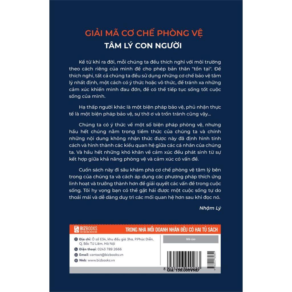 Sách - Giải Mã Cơ Chế Phòng Vệ Tâm Lý Con Người