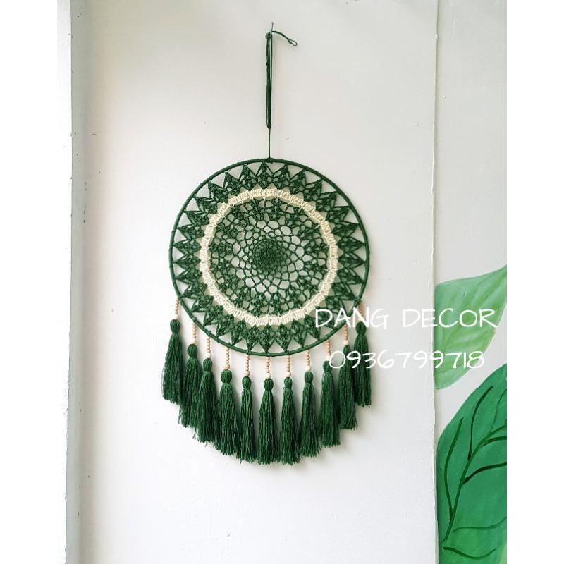 Dreamcatcher xanh lá (hình shop tự chụp)