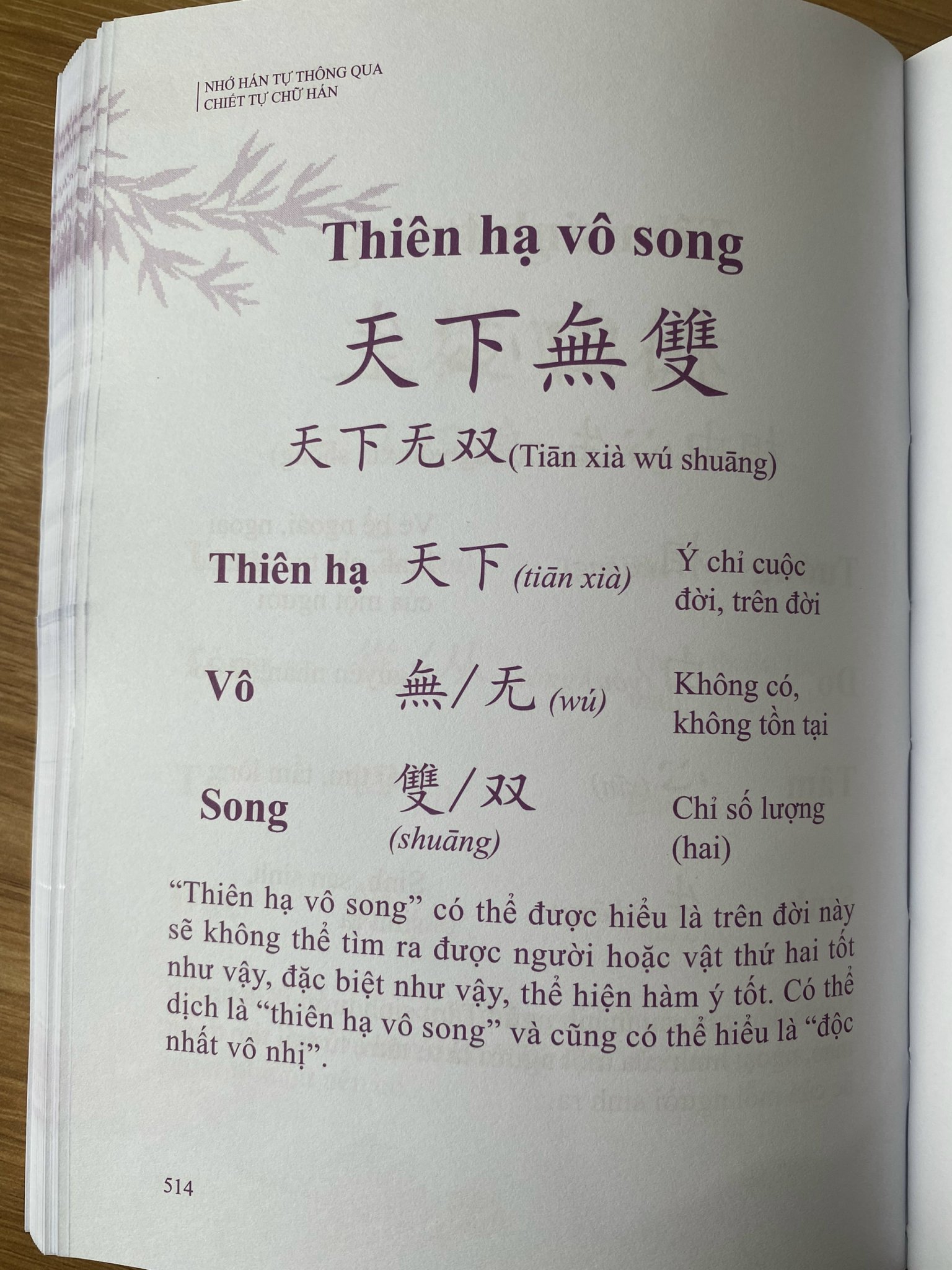 Sách - Nhớ Hán Tự Thông Qua Chiết Tự Chữ Hán - Mẹo Nhớ Chữ Hán Thông Qua Chiết Tự - Xuấn Bản Mới 2022- In Màu