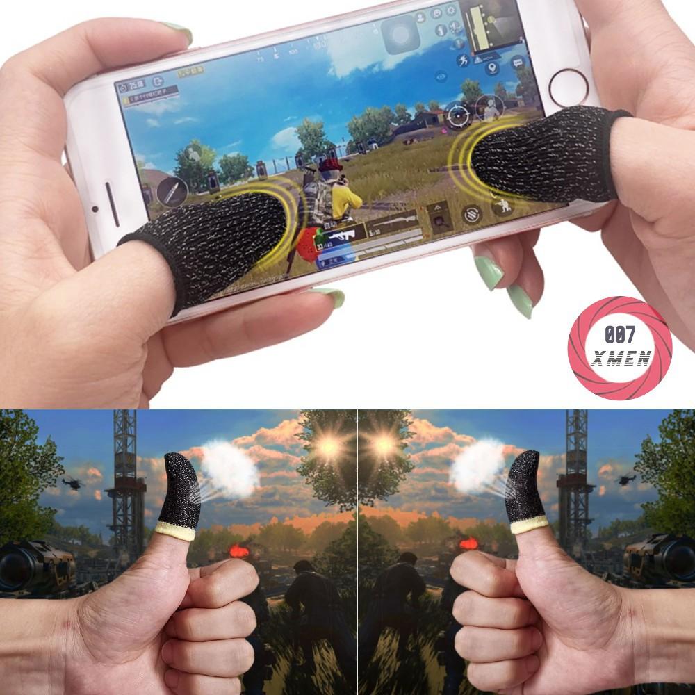 Bộ bao 2 ngón tay chuyên dụng chơi game mobile chống ra mồ hôi tay