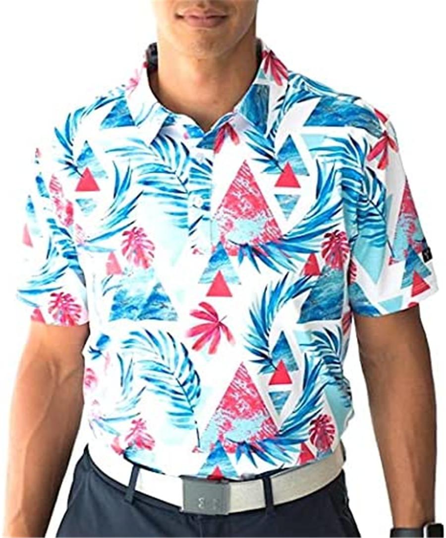 Áo sơ mi thể thao ngoài trời nam áo sơ mi áo thun mùa hè polo khô nhanh quần áo thoáng khí Color: 07 Size: XXS