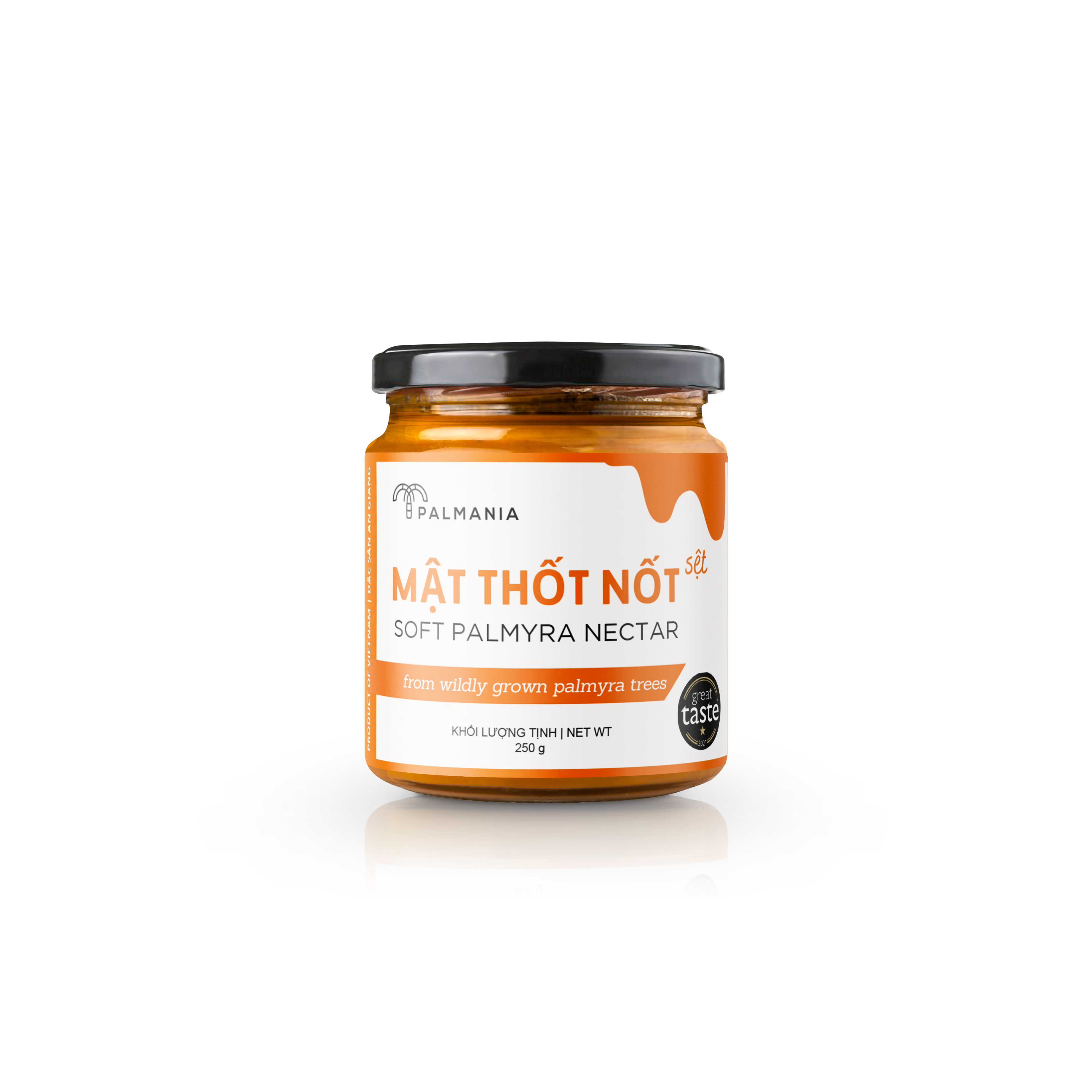 PALMANIA Mật thốt nốt sệt truyền thống 250g net | Nguyên Chất, Tự Nhiên &amp; Vì Sức Khỏe | Đặc sản An Giang