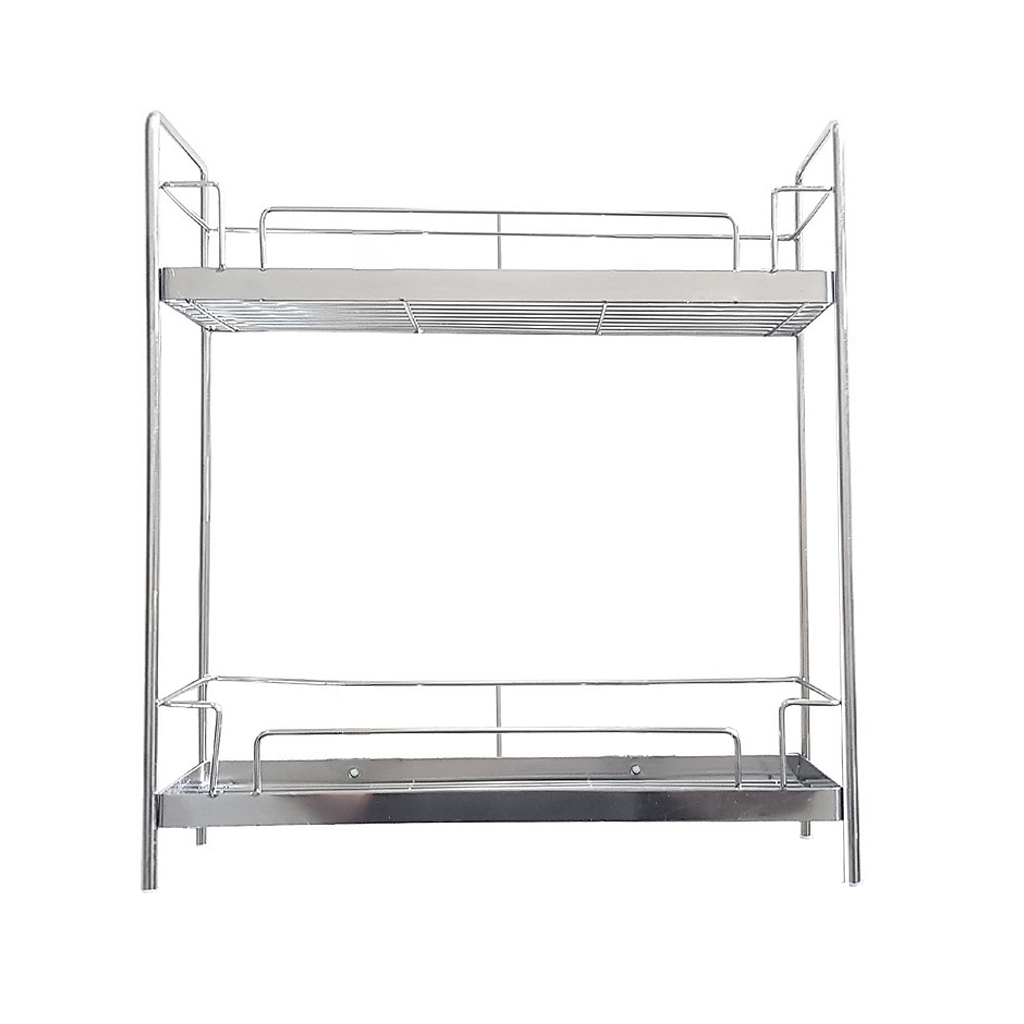 Kệ gia vị inox 201 kích thước 30x15x45cm