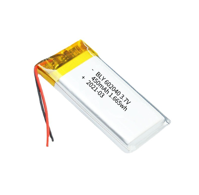 Pin Sạc Lithium Polymer 602040 3.7V 450mah Cho tai nghe,loa Mp3 MP4 MP5 GPS PSP Bluetooth