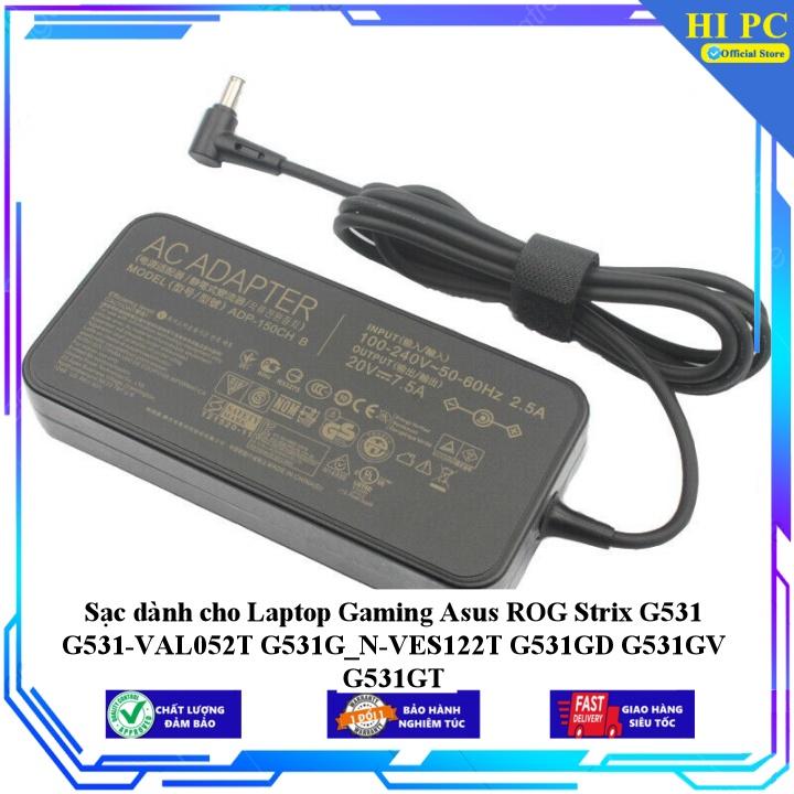 Sạc dành cho Laptop Gaming Asus ROG Strix G531 G531-VAL052T G531G_N-VES122T G531GD G531GV G531GT - Kèm Dây nguồn - Hàng Nhập Khẩu
