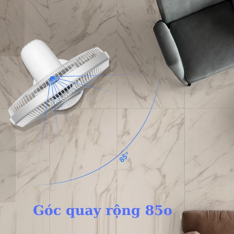 Quạt Điện Cây Đứng Midea có Điều Khiển Từ Xa 5 Cánh Quạt 3 Tốc Độ Gió Sang Trọng Có Hẹn Giờ