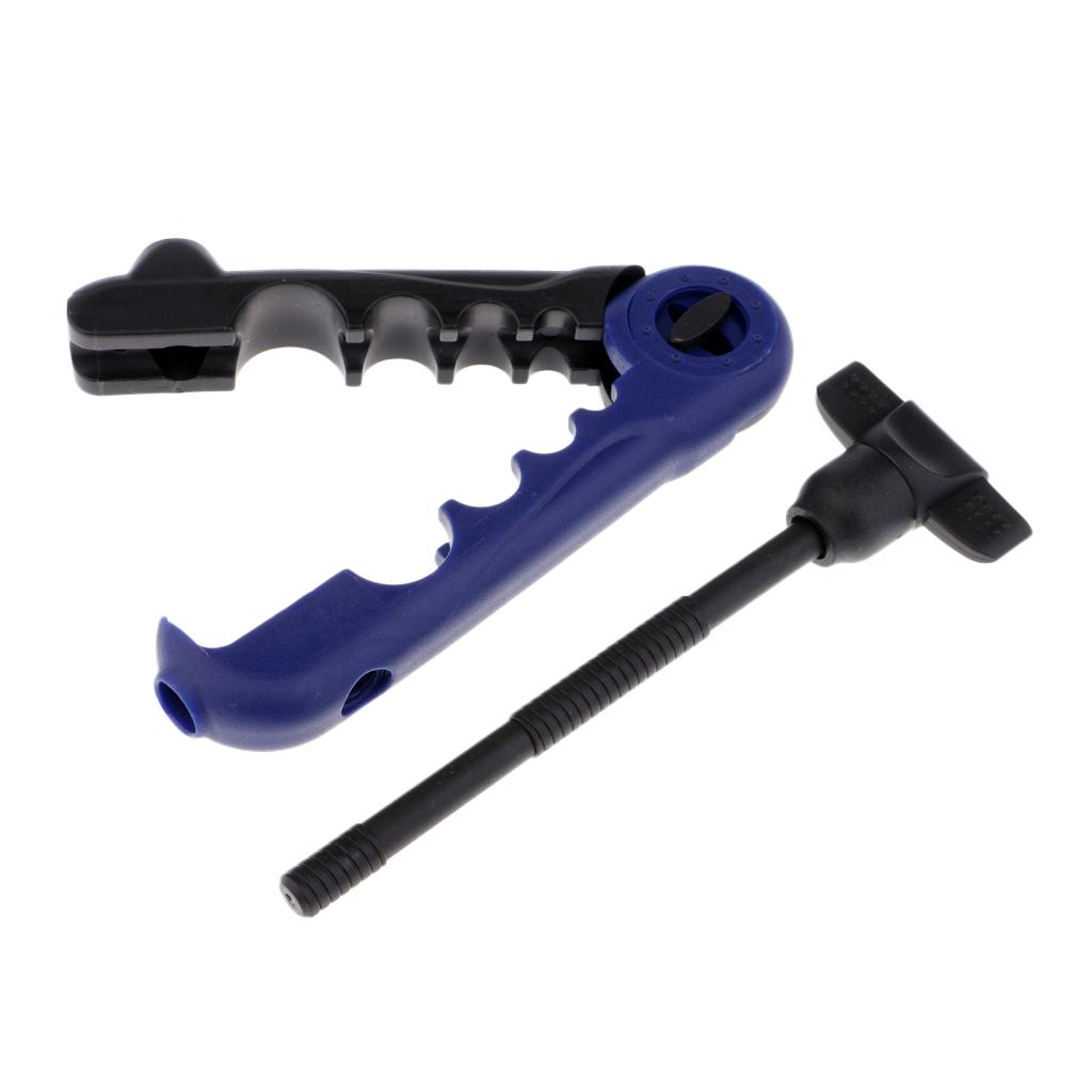 1 Piece Mini Portable Universal Fishing Line Spooler Fishing Reel Winder Adjustable