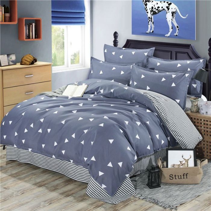 Bộ chăn ga gối Cotton cao cấp 1m6x2m MNT213