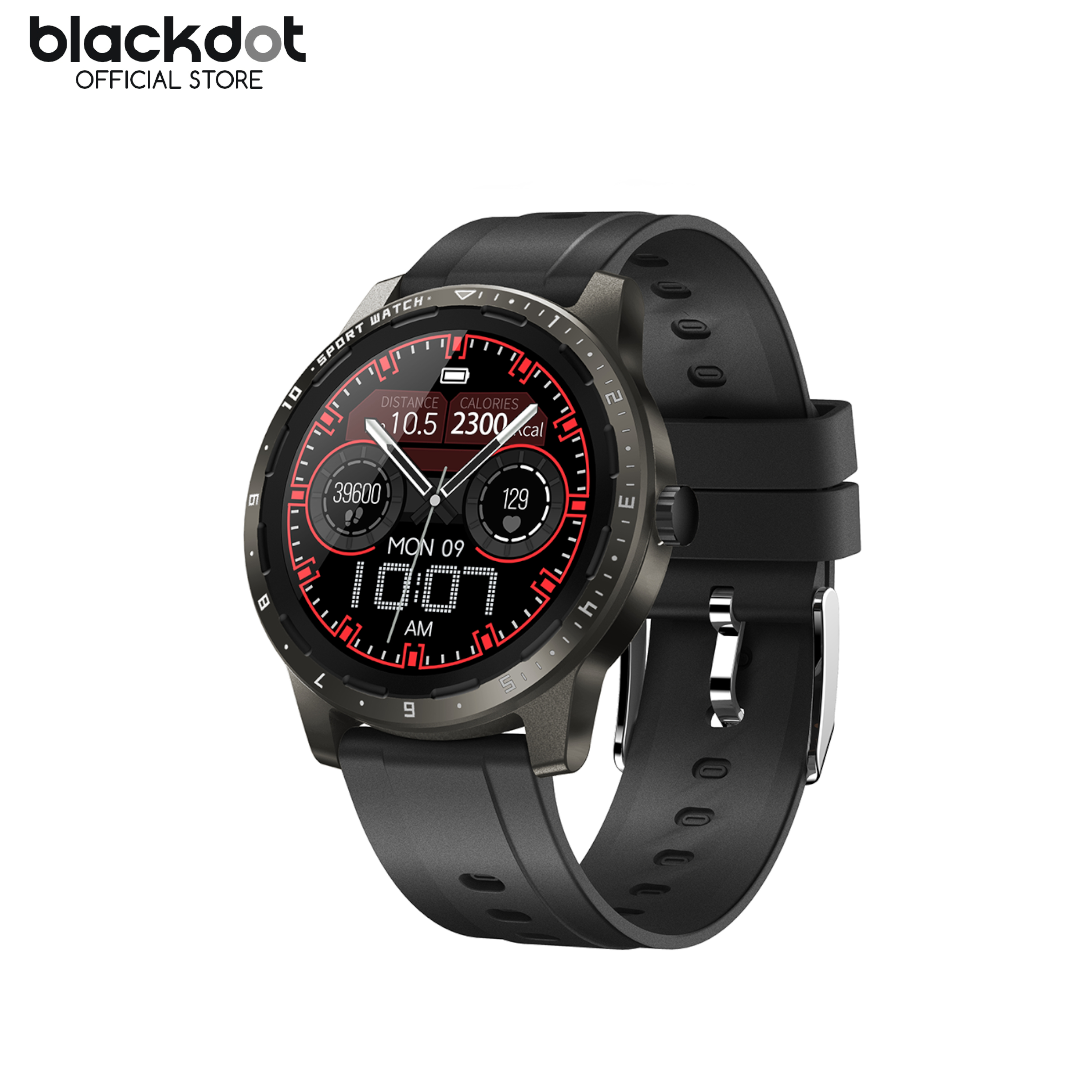 Đồng hồ thông minh Blackdot Smart Watch V200 Superlight, cảm ứng siêu mượt, cảm biến nhiệt độ, chống thấm nước IP68, với pin dự phòng 60 ngày
