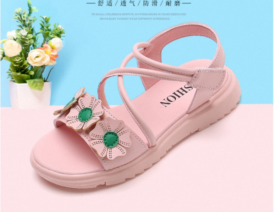 sandal đi học cho bé gái,giày đi học cho bé gái size 27- 37 AD119