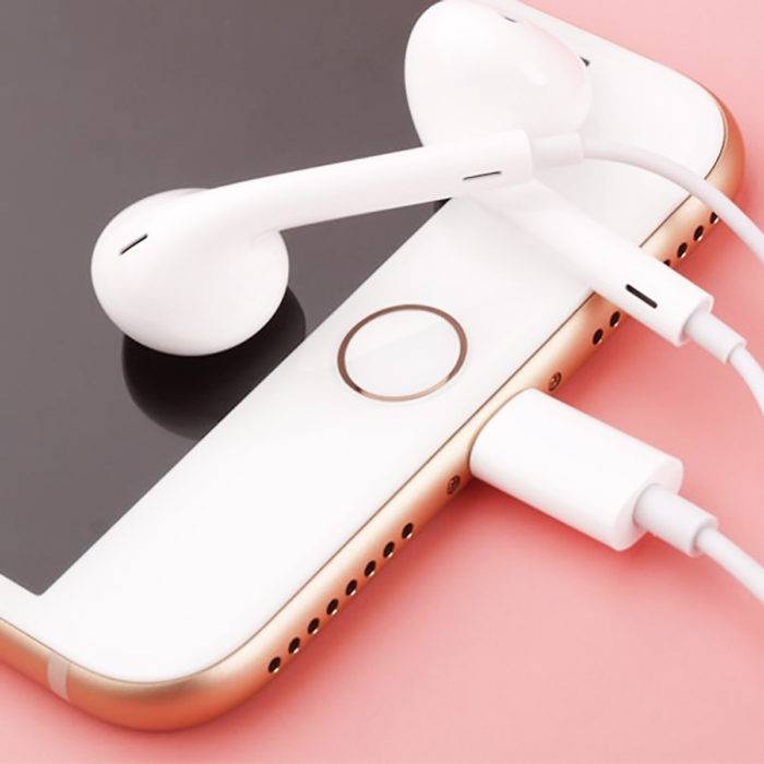 Tai nghe nhét tai cổng jack Lightning hỗ trợ đàm thoại cho iPhone / iPad hiệu COTEETCI CS5190 trang bị chip âm thanh DIGITAL HIFI - Hàng nhập khẩu