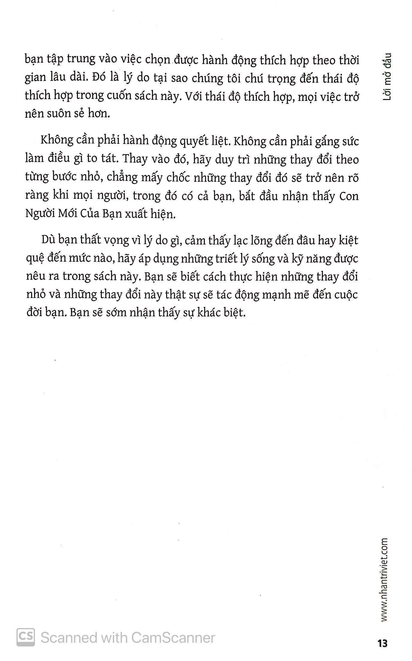 Sách Thay Đổi Tư Duy, Thay Đổi Cuộc Sống (Tái Bản)