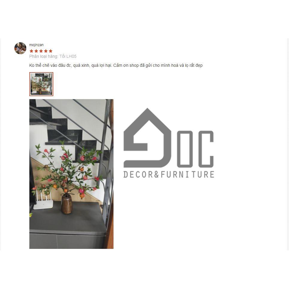 Lọ hoa gỗ, bình hoa thủ công nghệ thuật Góc Decor