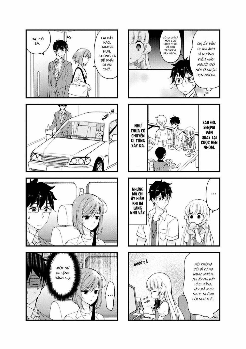 senpai nhỏ nhắn của tôi rất dễ thương chapter 15 4