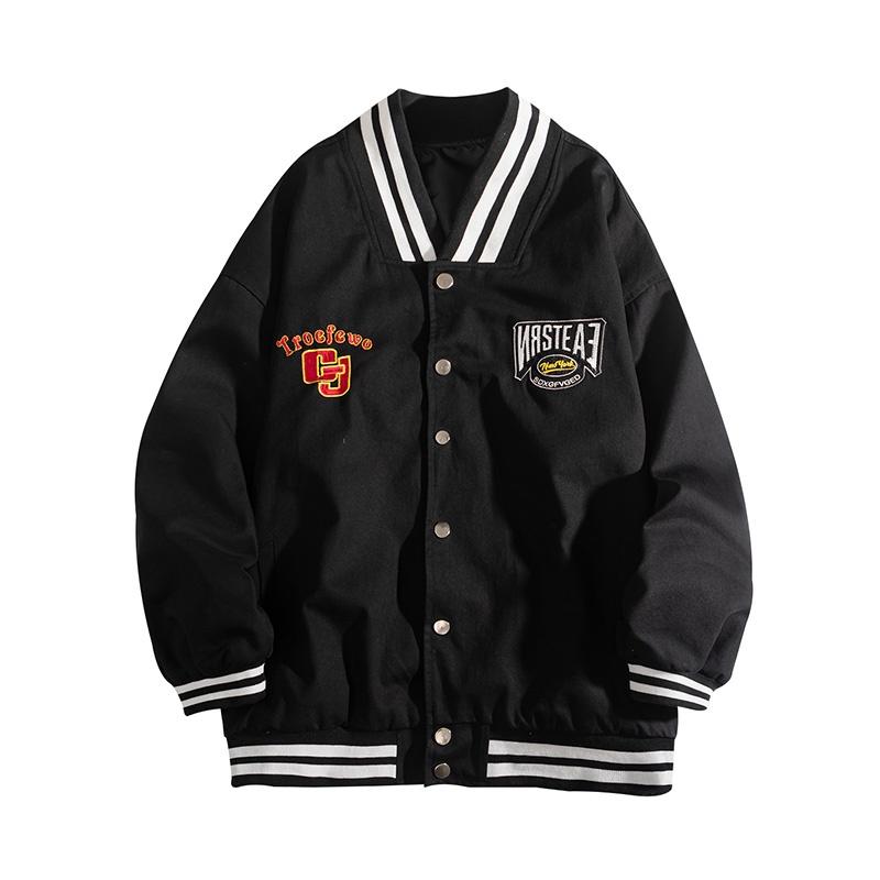 Áo bomber nam nữ unisex khoác gió jacket dù 2 lớp cúc bấm form rộng local brand ulzzang phong cách hàn quốc đep GJ