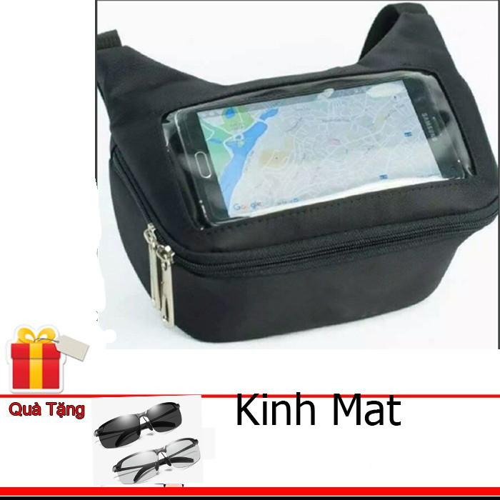 TÚI TREO ĐIỆN THOẠI TRÊN XE MÁY SUNHA CHUYÊN DỤNG CHO GRAB, SIGATO4079