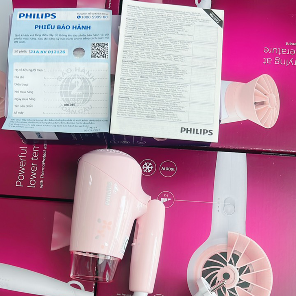 Máy sấy tóc du lịch Philips HP8108 chính hãng gọn nhẹ