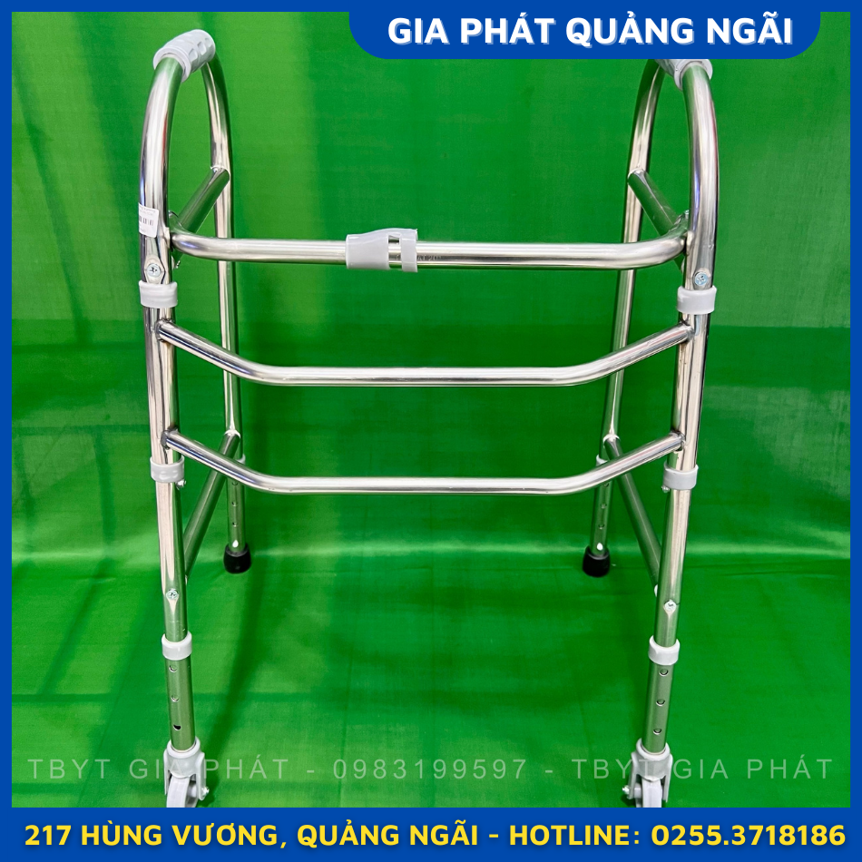 KHUNG TẬP ĐI INOX VIỆT NAM CHO NGƯỜI GIÀ MẸ BẦU