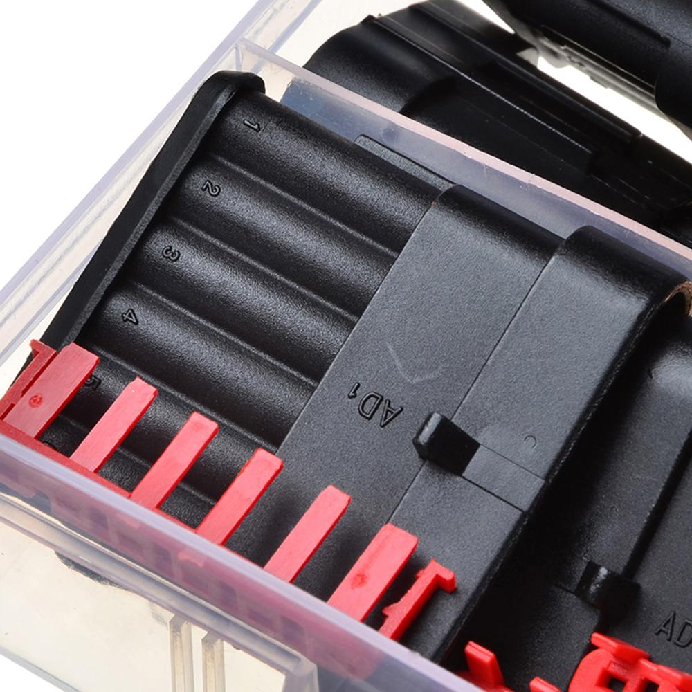 240PCS Waterproof Car Auto Electrical Wire Terminal Connector Plug with Blade Fuse Connector Plug Kit Set Assortment 1