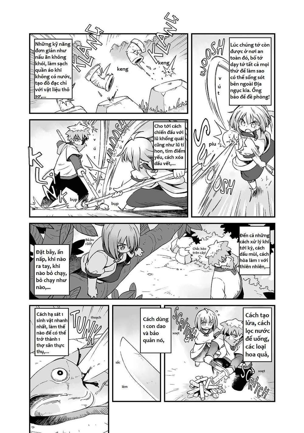 ngay cả khi hậu tận thế, thật hạnh phúc vẫn còn được sống... chapter 14 3