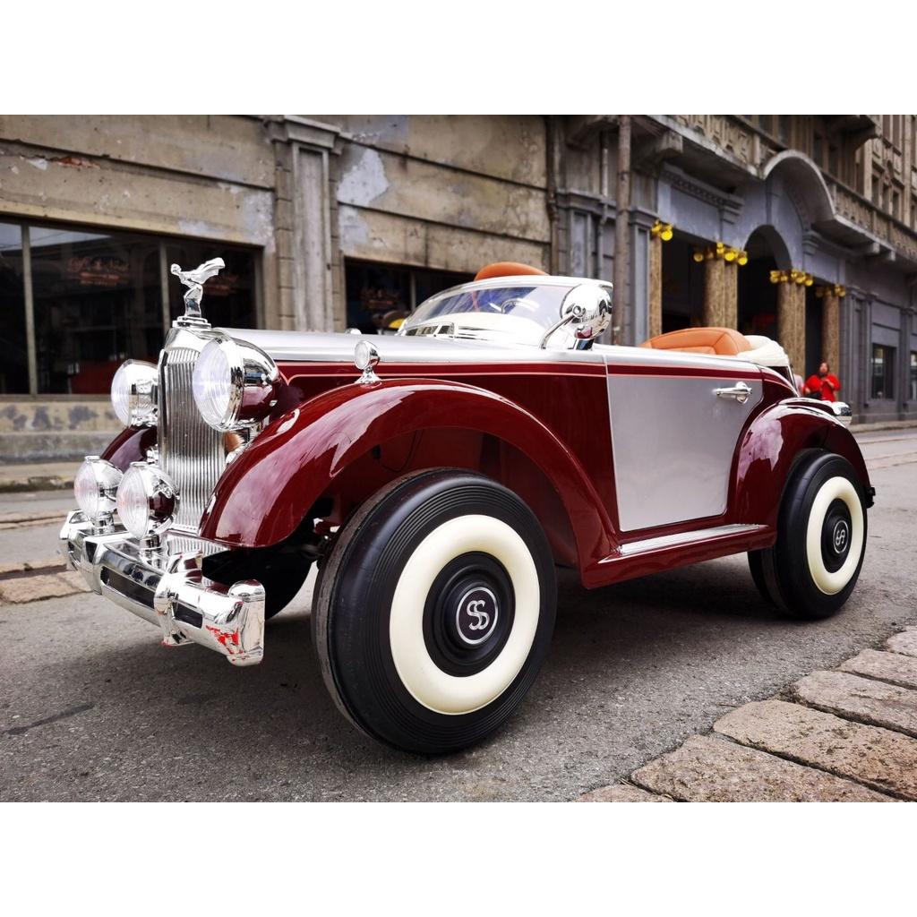 Ô tô điện trẻ em Rolls-Royce Classic - SMT999 3 động cơ bình to khỏe ghế da đèn nhạc đủ cho bé