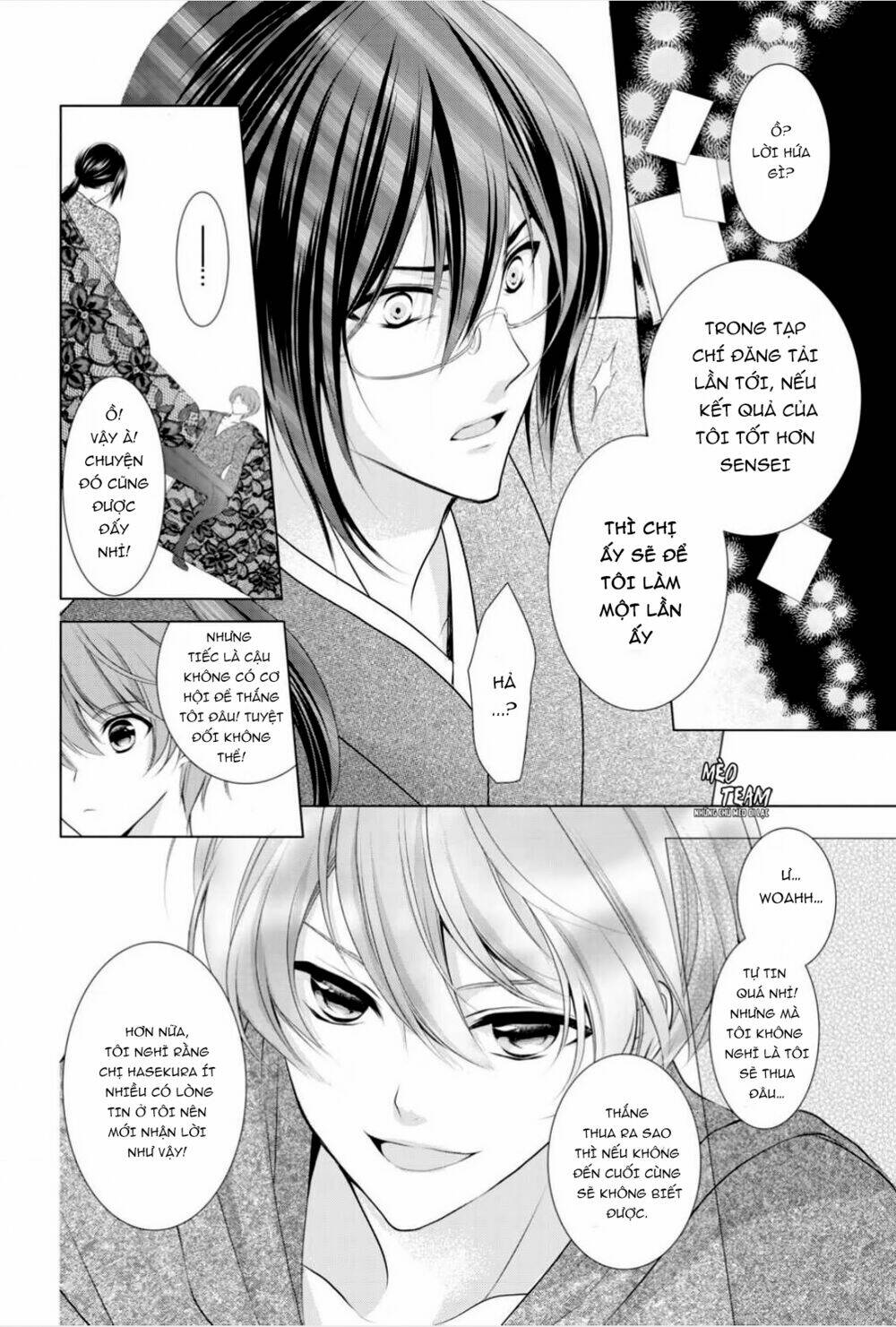 tiểu thuyết gia gợi cảm thì thầm bên tai cô gái nhỏ chapter 6 12