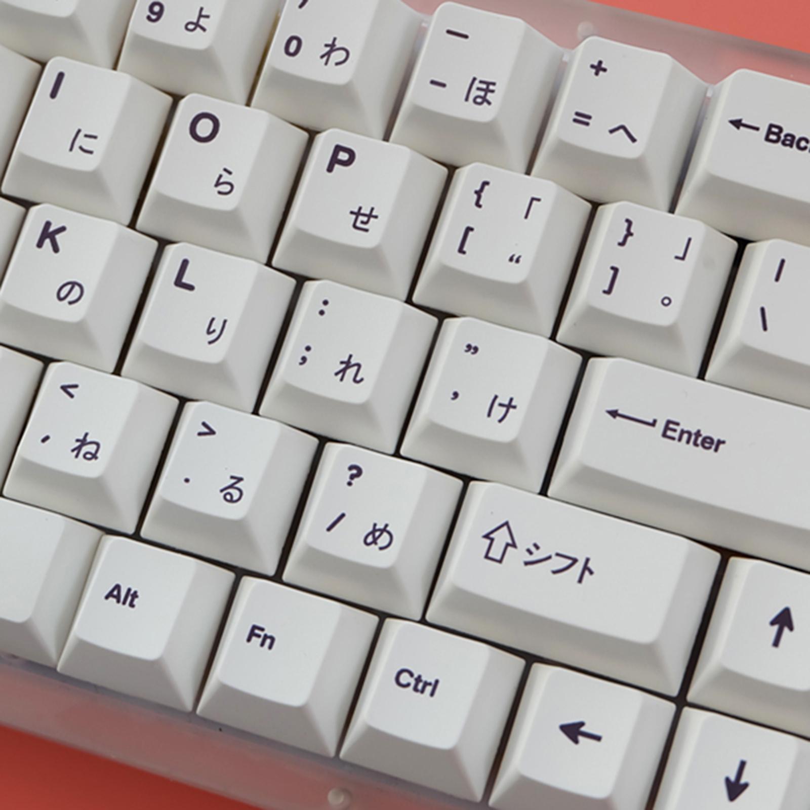 137-Key Keycaps Kit for Cherry Profile for MX Gaming Mechanical Keyboard