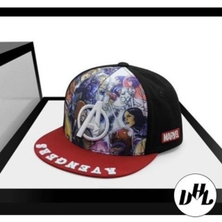 Nón bé trai (4-8 tuổi), mũ cho bé Snapback Avenger siêu anh hùng (Ảnh thật)