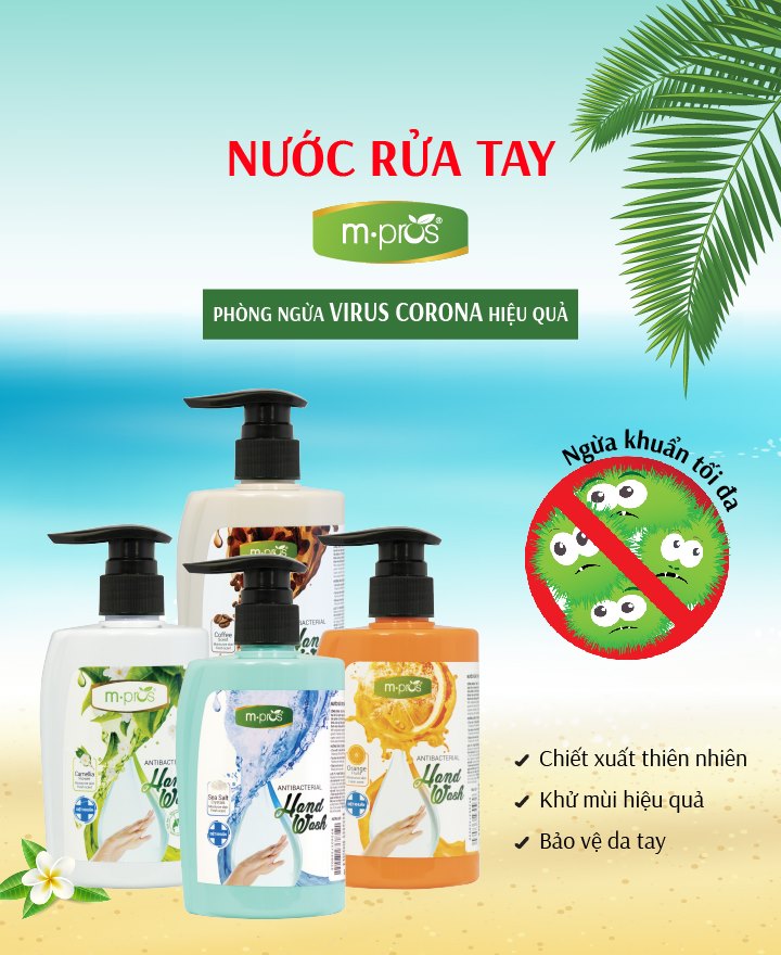 Nước Rửa Tay Diệt Khuẩn - Hoa Trà Trắng