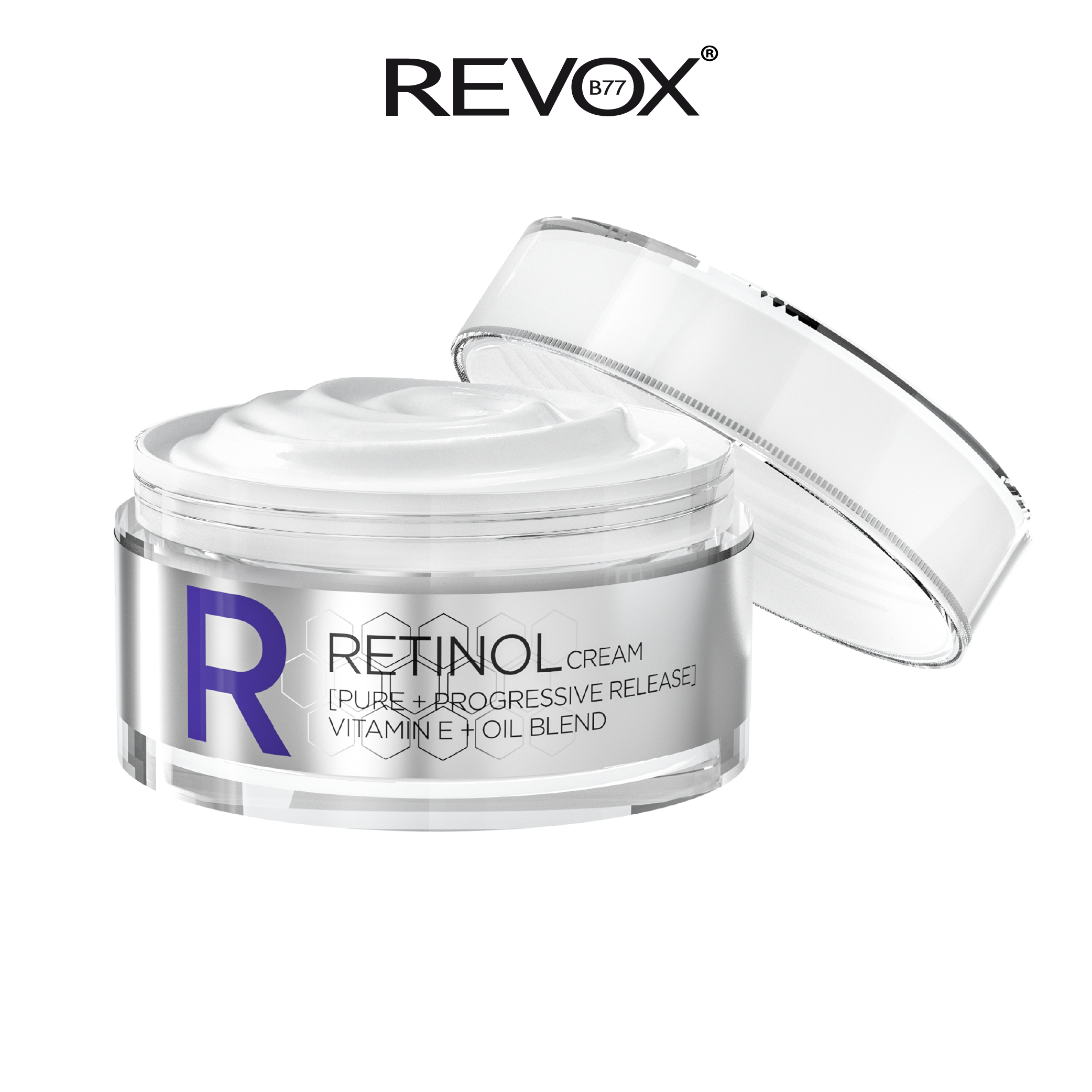 Kem dưỡng ngăn ngừa lão hóa chứa retinol cho da mặt Revox B77 R Retinol - 50ml