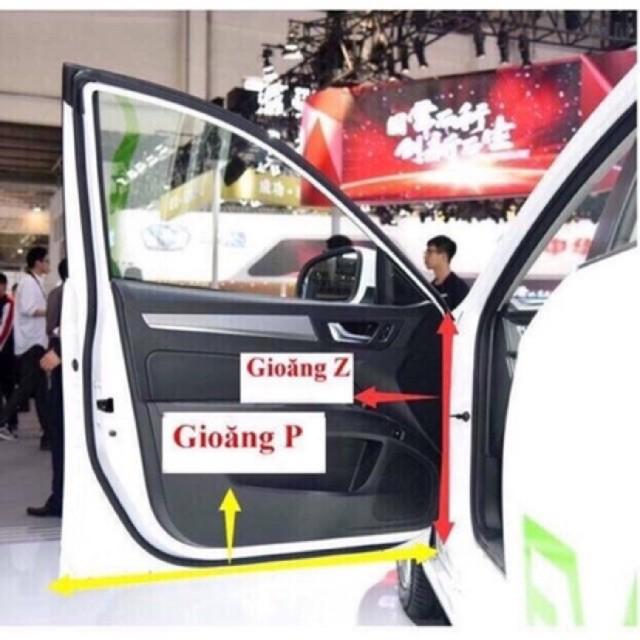 Freeship GIOĂNG CAO SU CHỮ B, D, P, Z,T Cột B DÁN CỬA XE HƠI, Ô TÔ. Tổng hợp các loại gioăng chống ông
