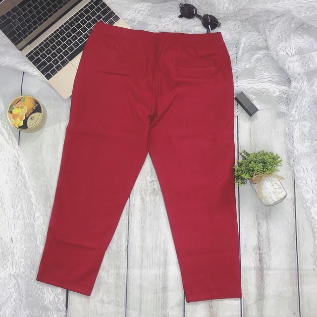 Q lỡ cotton 9 tấc đại vải co giãn 4 chiều