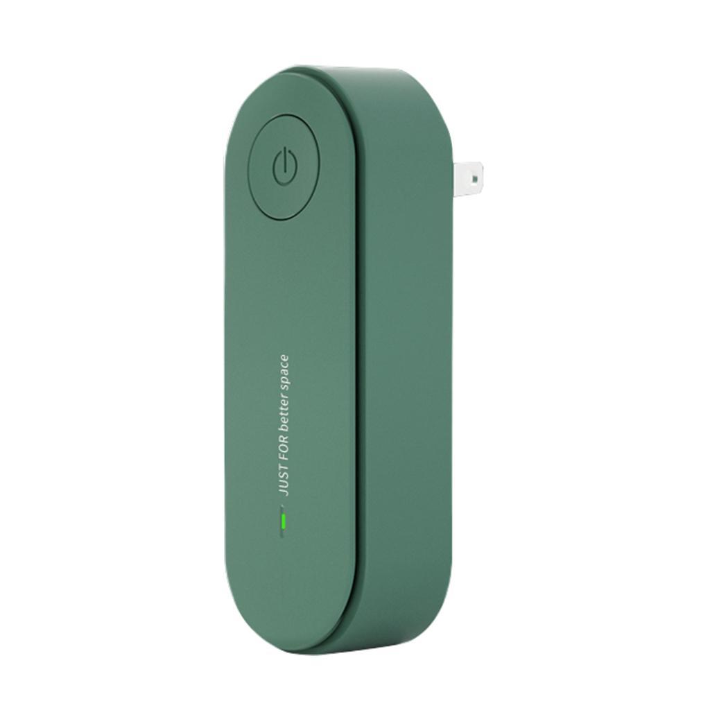 3xPlug in Air Purifier Home Remove Odor for Living Room Bedroom green
