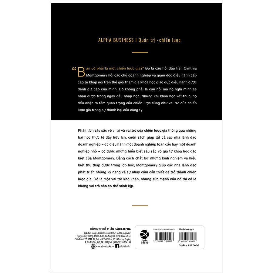 Sách Chiến Lược Gia