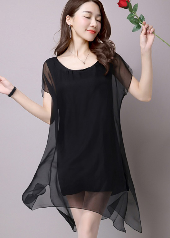 Duyên dáng đến công sở cùng váyđầm voan