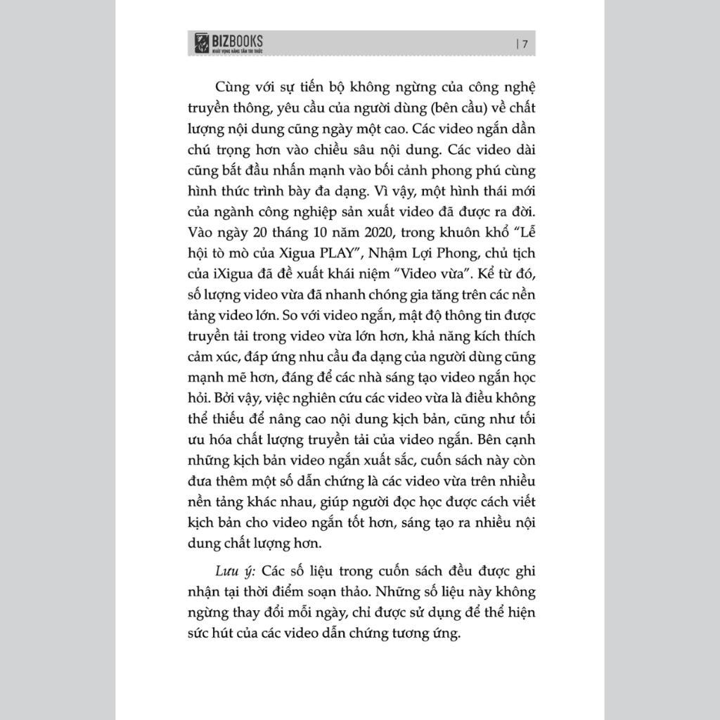 Sách Short Videos: Kịch Bản Hay, Triệu Views Tới Tay - Cách Để Có Một Video Ngắn Bùng Nổ Và Độ Chuyển Đổi Cao - MCBooks