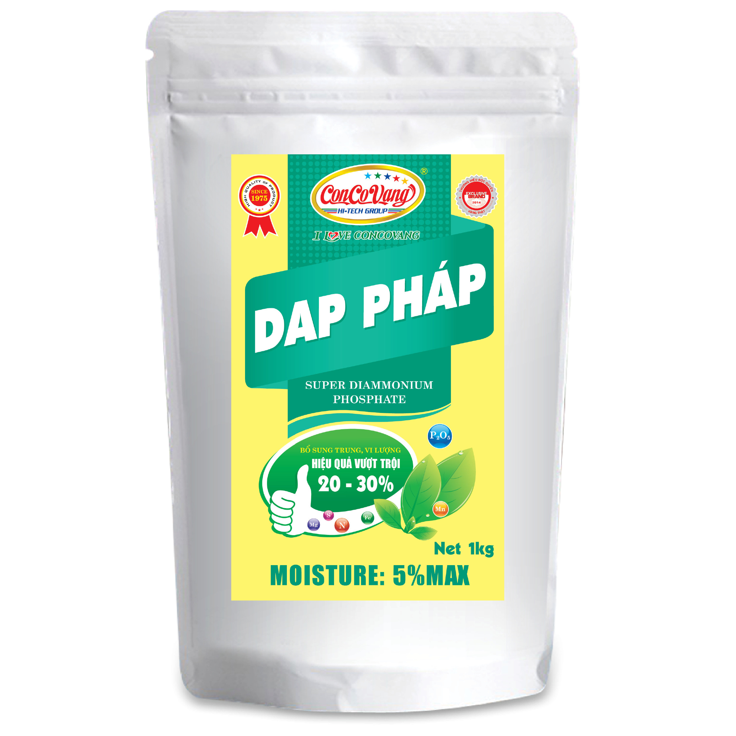 Phân bón nhập khẩu : DAP pháp