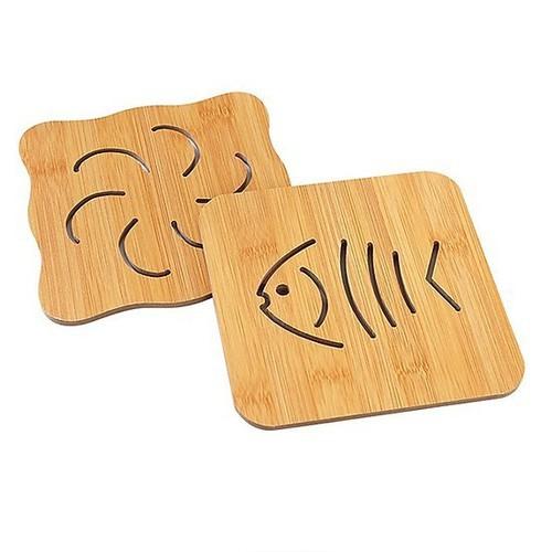 TẤM LÓT NỒI CÁCH NHIỆT CHỐNG NÓNG BẰNG GỖ