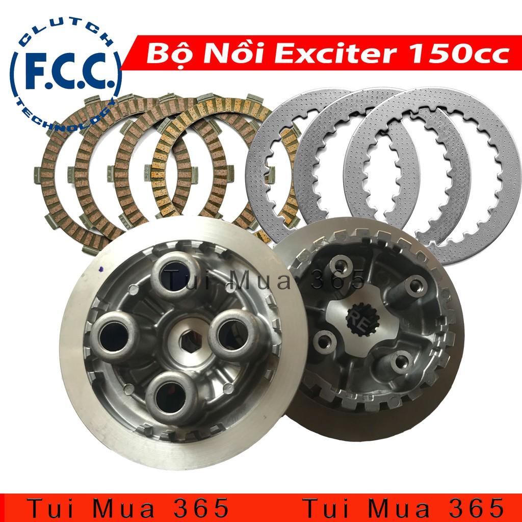 Combo Nồi FCC Cho Exciter 150cc ( Bố Nồi, Lá Sắt, Bộ Nồi )