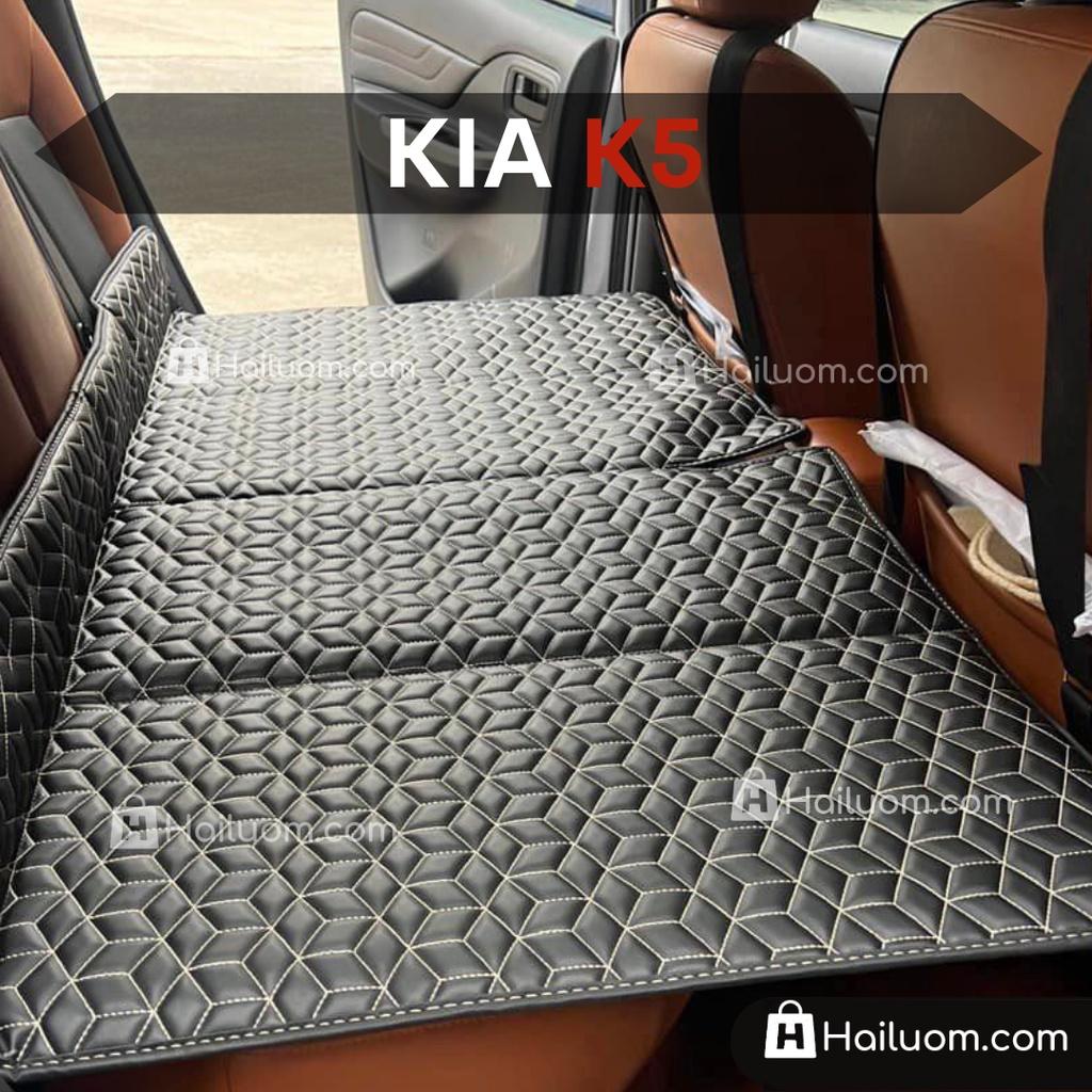 Đệm Nằm ô tô KIA K5 - Thiết kế 4 Khay Dọc Trợ Lực - Đệm không bơm như đệm hơi ô tô
