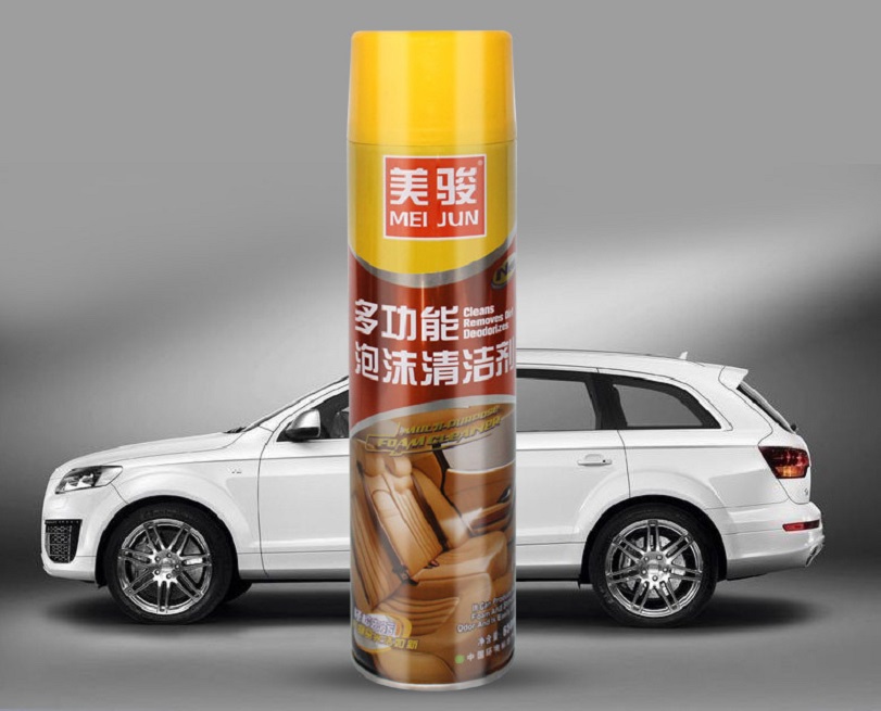 Chai xịt vệ sinh nội thất xe hơi Meijun 650ml