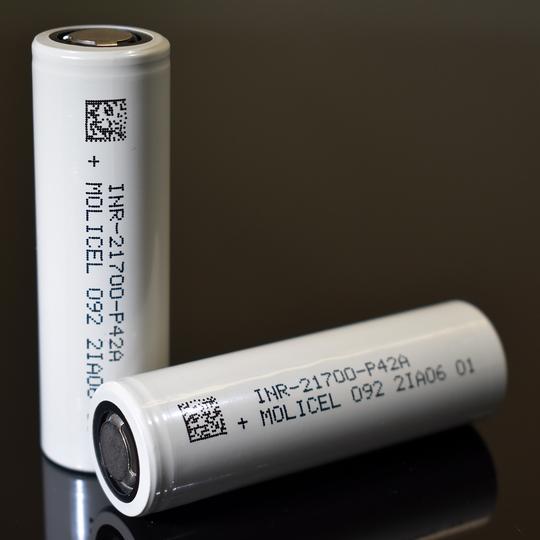 Pin P42A 21700 Molicel Lithium Rechargeable Battery - Hàng nhập khẩu