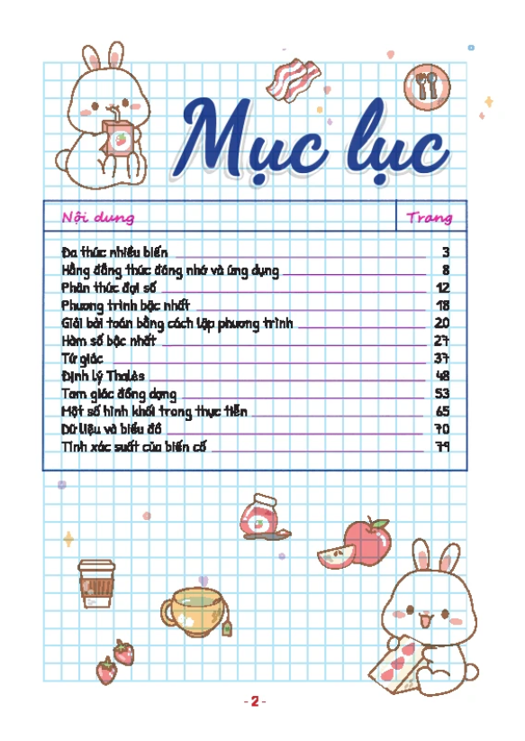 Sách Take Note! Toán 8 (Dùng Cho Cả 3 Bộ SGK)