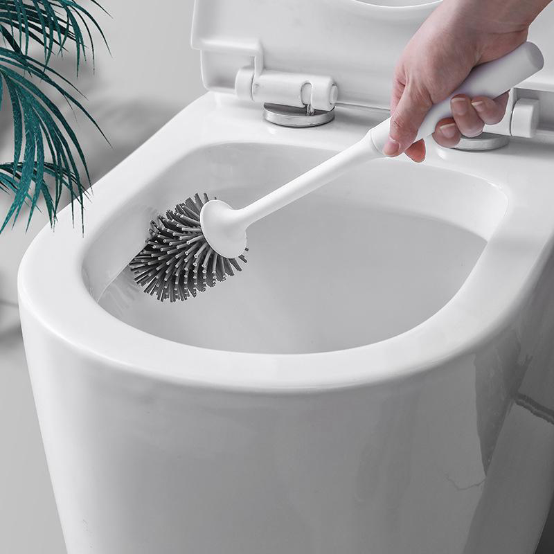 Bộ cọ vệ sinh, chà toilet treo tường 8205