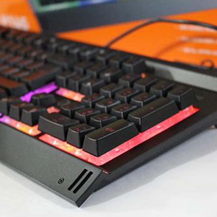 Bà̀n phím gaming giả cơ DareU LK145 chống nước, chống cháy hàng chính hãng