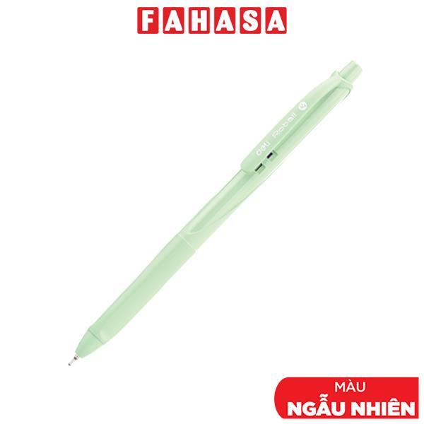 Bút Bi Dầu Đầu Mini 0.7 mm - Deli EQ117C-BK - Mực Đen (Màu Thân Bút Giao Ngẫu Nhiên)